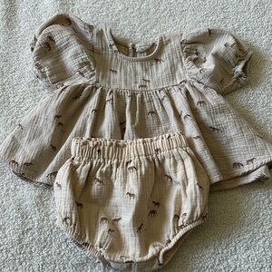 Quincy Mae horse dress, and bloomers